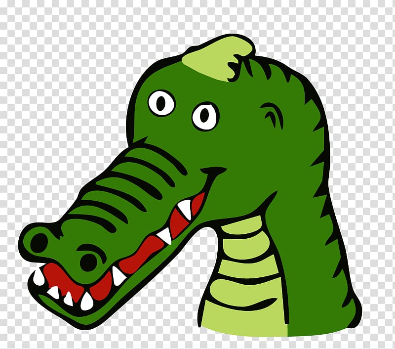 Crocodile Alligator prenasalis Reptile Cartoon , Free Alligator transparent background PNG clipart