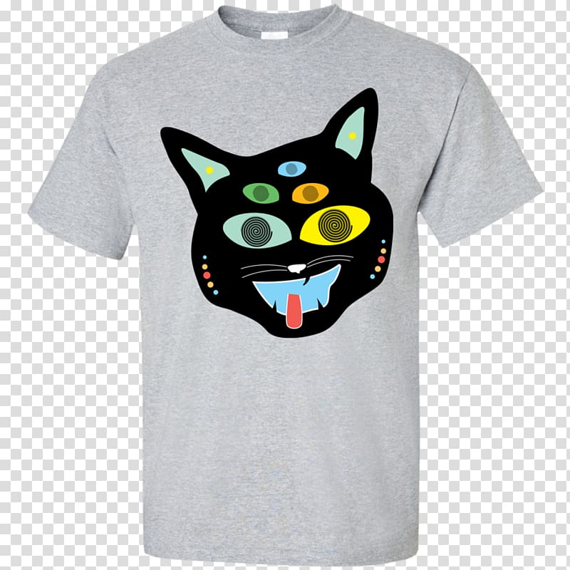 T-shirt Devon Rex Iced tea Sleeve, crazy cat transparent background PNG clipart