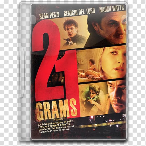 poster film dvd, 21 Grams transparent background PNG clipart