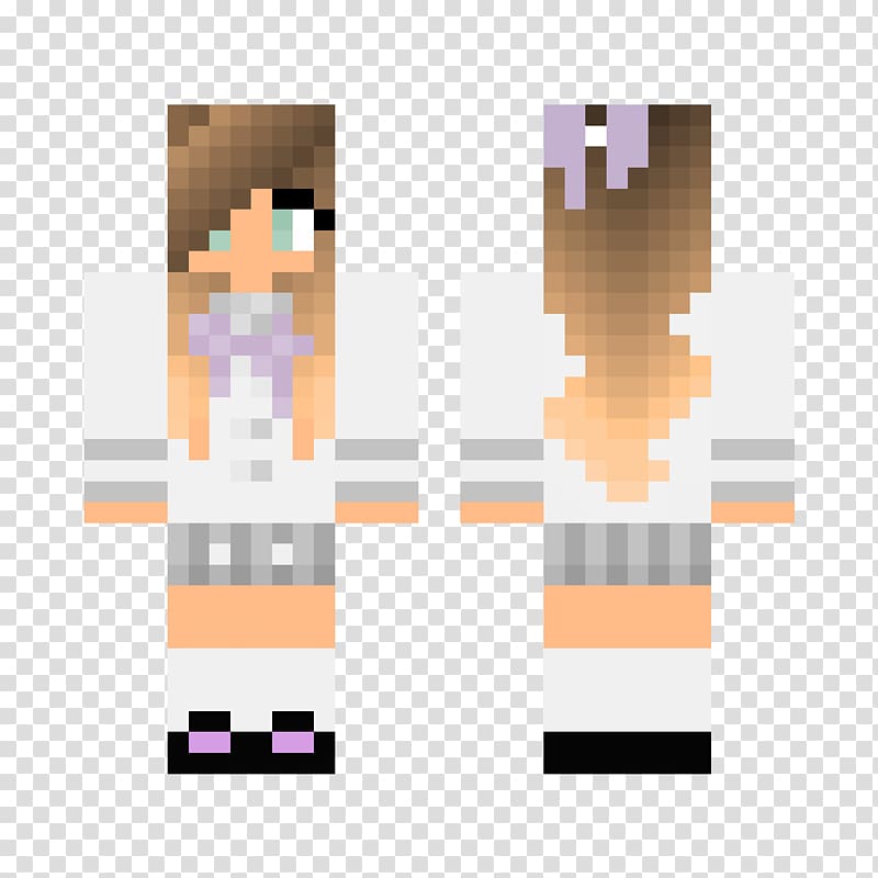 Minecraft: Pocket Edition Minecraft: Story Mode Girl Miners Need Cool Shoes, skin transparent background PNG clipart