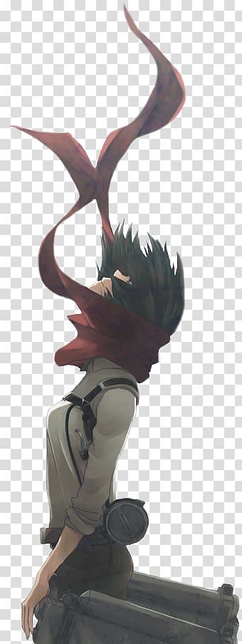 Attack on Titan 2 YouTube Mikasa Ackerman Eren Yeager, youtube transparent background PNG clipart