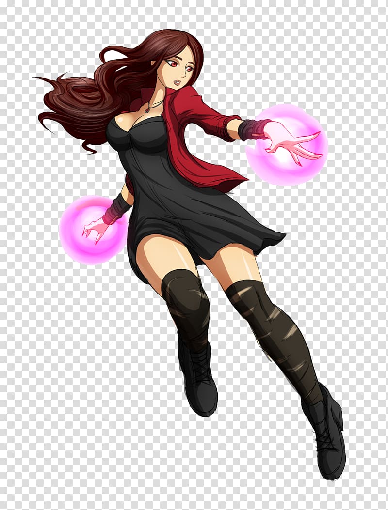 Wanda Maximoff Quicksilver Vision Hank Pym, Scarlet Witch Free transparent background PNG clipart