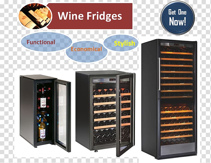 Wine cooler Refrigerator Storage of wine Wine Racks, wine transparent background PNG clipart