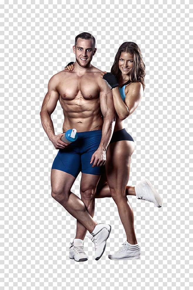 fitness couple png