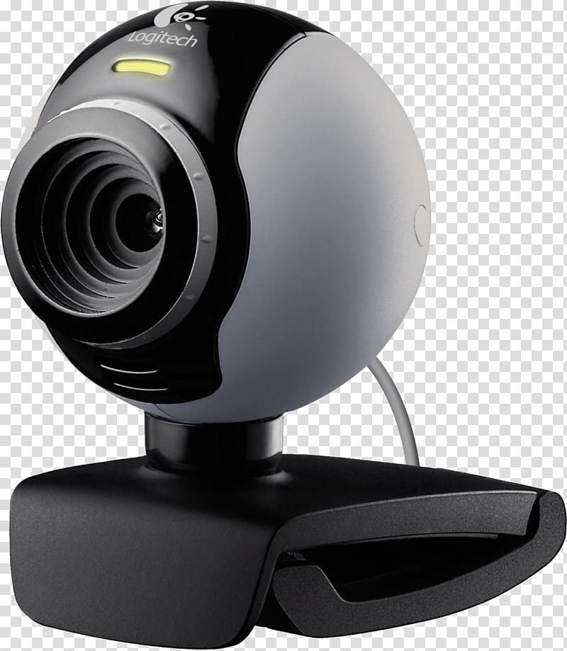 Laptop Microphone Webcam Logitech QuickCam, Web Camera transparent background PNG clipart