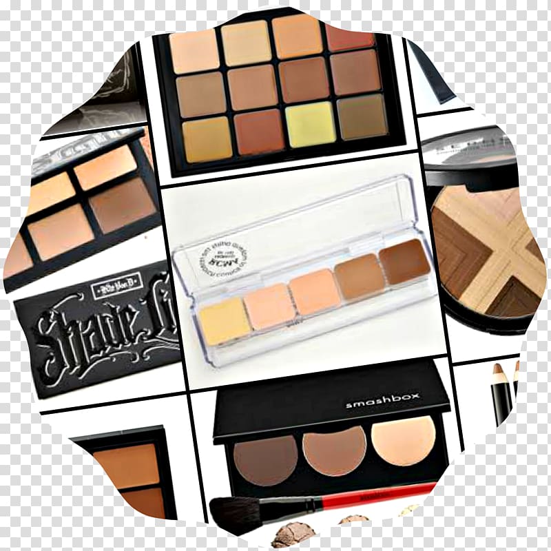 Eye Shadow Brown Palette Concealer, others transparent background PNG clipart