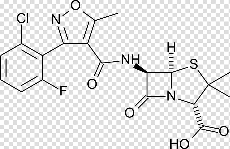 Metabolite Dicloxacillin Chemistry β-lactam antibiotic Research, Flucloxacillin transparent background PNG clipart