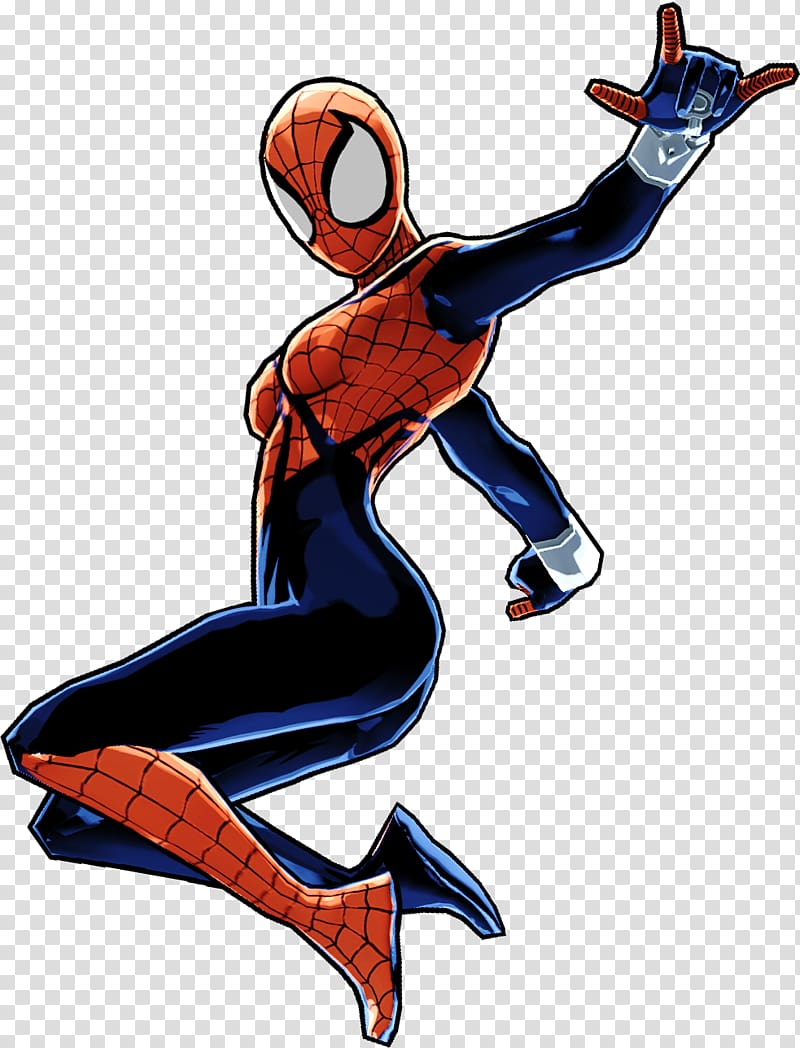 Spider-Man Unlimited Spider-Verse May Parker Miles Morales, spider-man transparent background PNG clipart