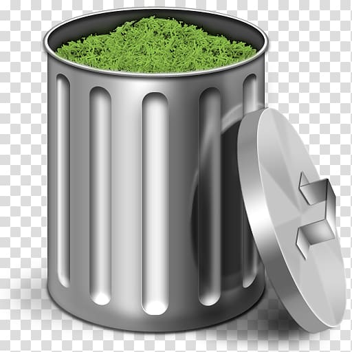 Recycling bin Waste container Icon, trash can transparent background PNG clipart