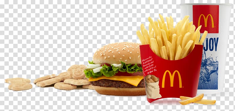 Hamburger McDonalds Big Mac Fast food French fries, Mcdonalds transparent background PNG clipart