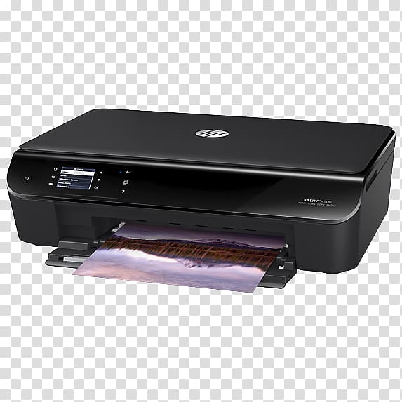 Hewlett-Packard Multi-function printer HP Envy Inkjet printing, hewlett-packard transparent background PNG clipart