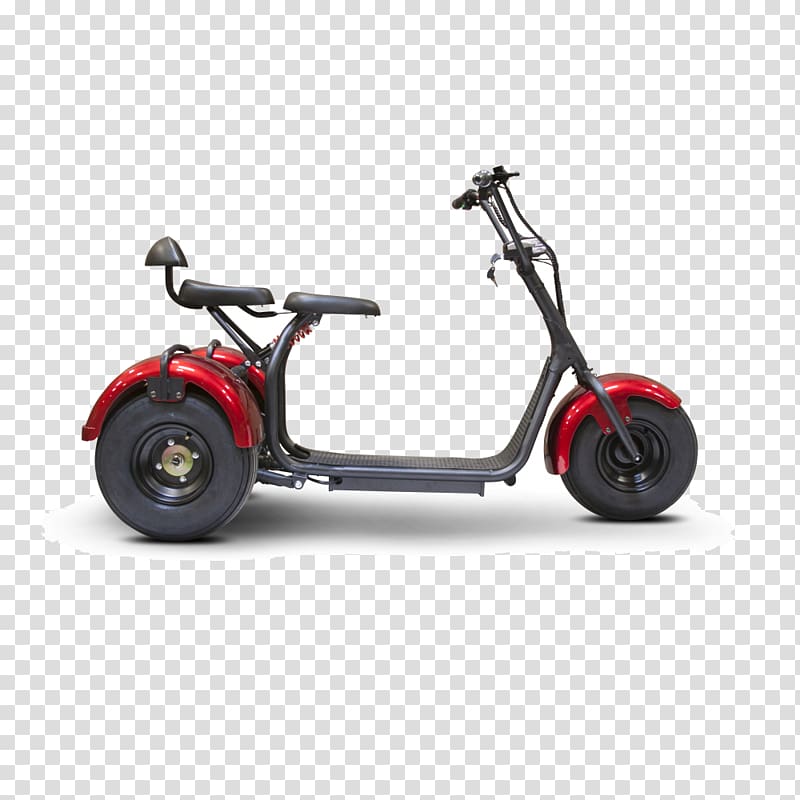 Wheel Scooter Electric vehicle Chopper Motorized tricycle, scooter transparent background PNG clipart