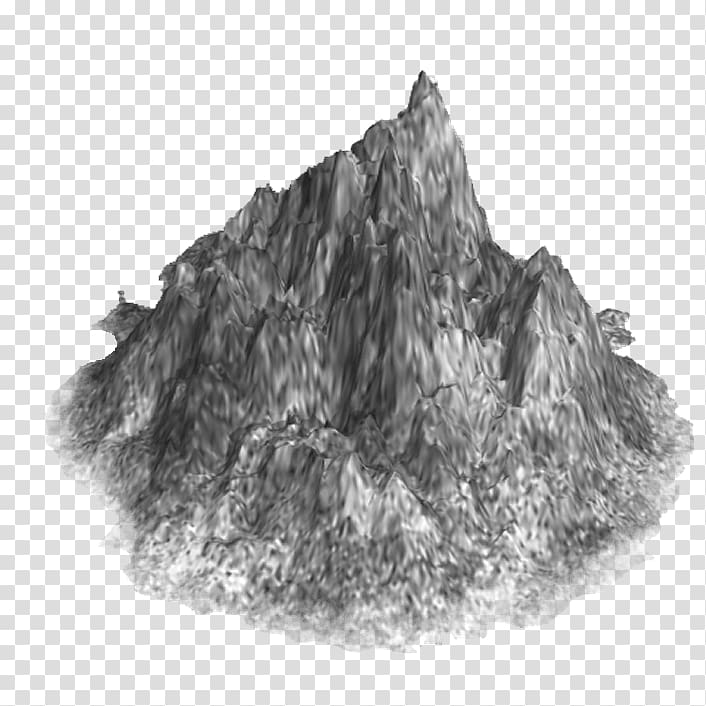 Isometric graphics in video games and pixel art Drawing, mountain range transparent background PNG clipart