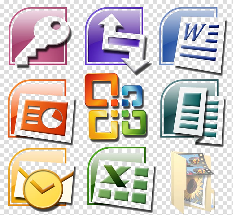 Microsoft Office 2007 Microsoft Word Microsoft Excel, microsoft transparent  background PNG clipart | HiClipart