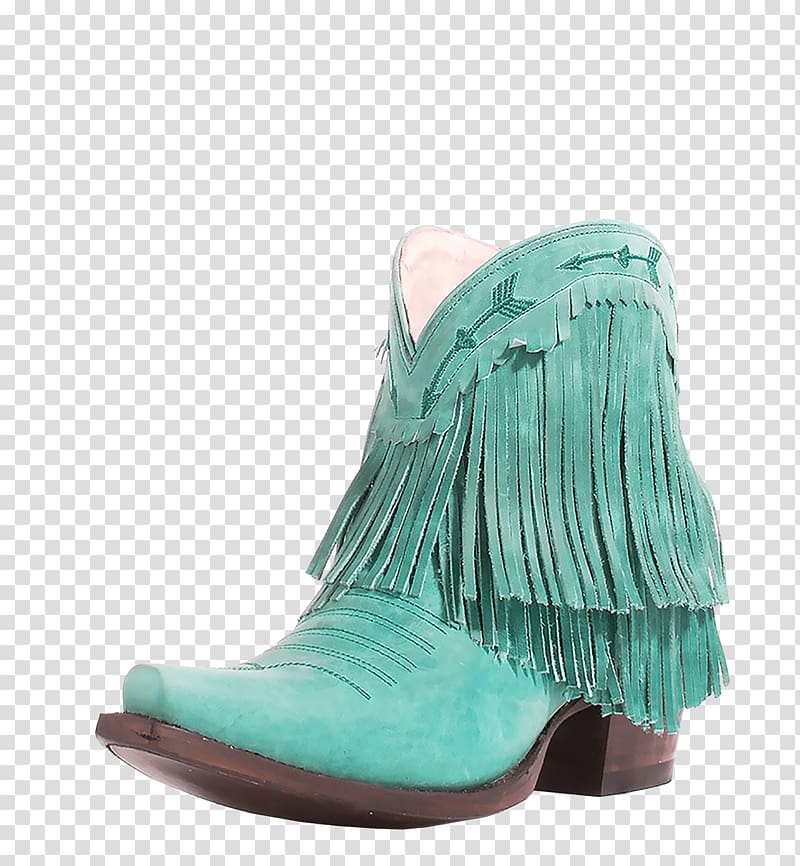 Cowboy boot Robe Fringe Fashion boot, continental fringe transparent background PNG clipart
