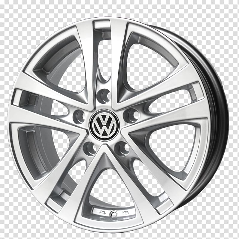 Alloy wheel Car Tire Volkswagen Autofelge, car transparent background PNG clipart