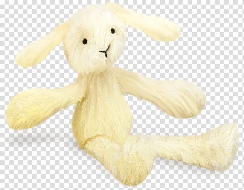 Easter Bunny Rabbit Stuffed toy Fur Designer, Cartoon bunny transparent background PNG clipart