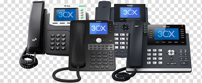 3CX Phone System Business telephone system VoIP phone Voice over IP, Provider transparent background PNG clipart