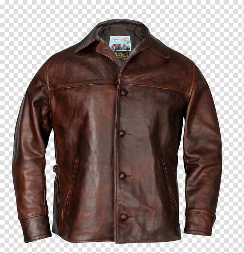 Leather jacket Flight jacket Clothing, jacket transparent background PNG clipart