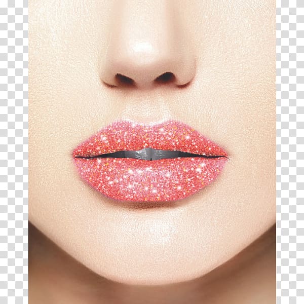 Lip gloss Glitter Cosmetics Lipstick, lipstick transparent background PNG clipart