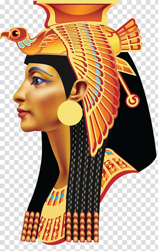 Nefertiti head , Art of ancient Egypt Cleopatra , Egypt transparent background PNG clipart