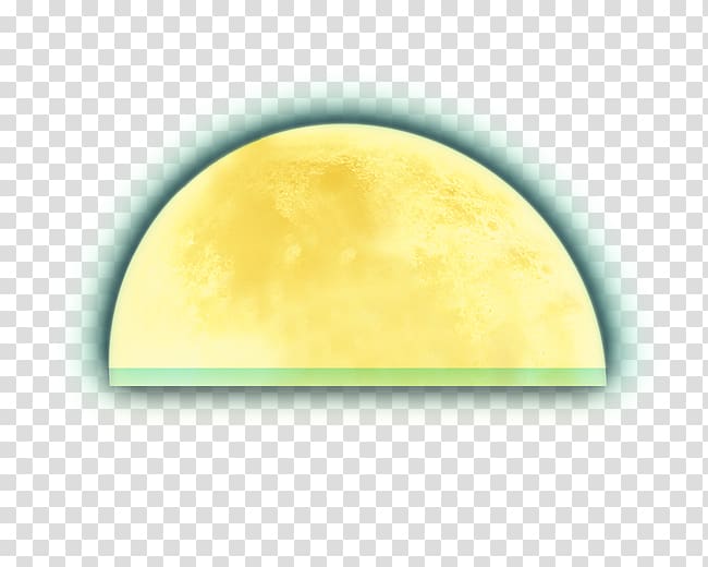 Yellow, Half moon,Golden Moon transparent background PNG clipart
