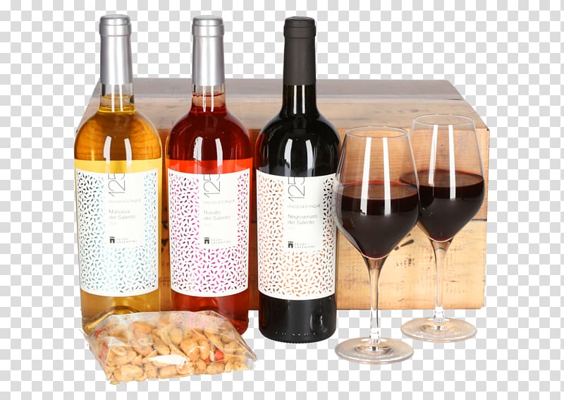 Dessert wine Glass bottle Liqueur Red Wine, wine transparent background PNG clipart