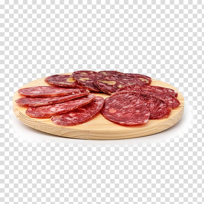 Genoa salami Mettwurst Soppressata Salchichón, Ew transparent background PNG clipart