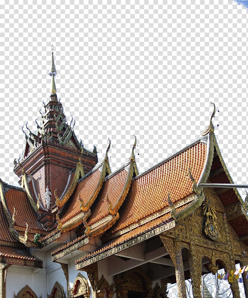 Chiang Mai Icon, Southeast Asia architectural features transparent background PNG clipart