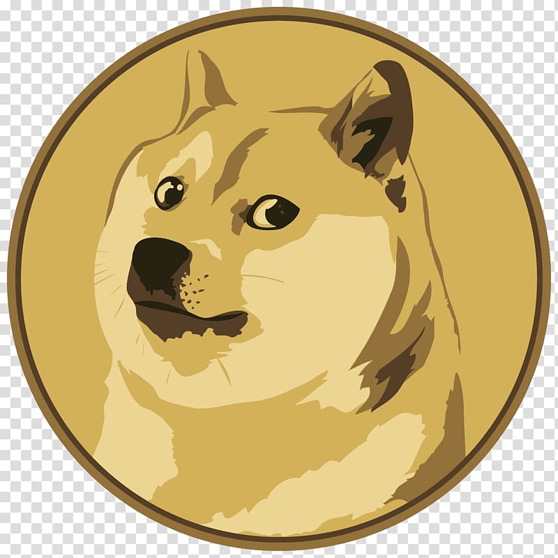Dogecoin Cryptocurrency Digital currency, doge transparent background PNG clipart