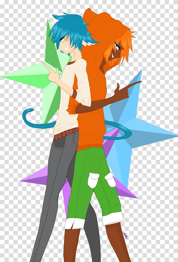 Darwin and Gumball Female/Human\Anime