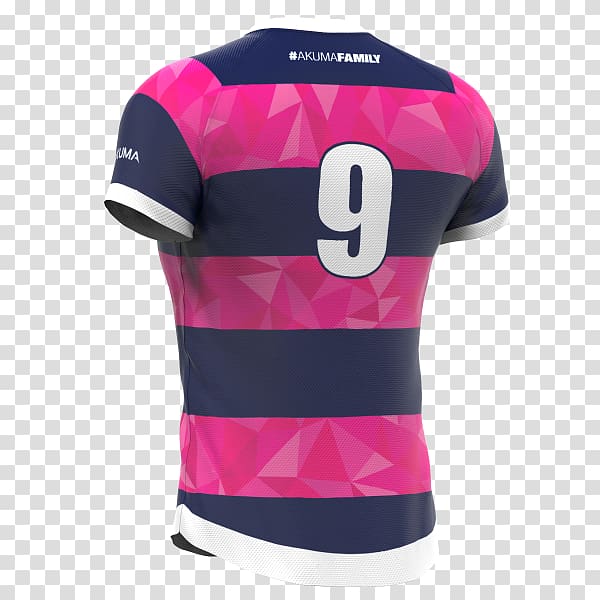 Jersey T-shirt Sleeve Rugby shirt Sportswear, Formfitting Garment transparent background PNG clipart
