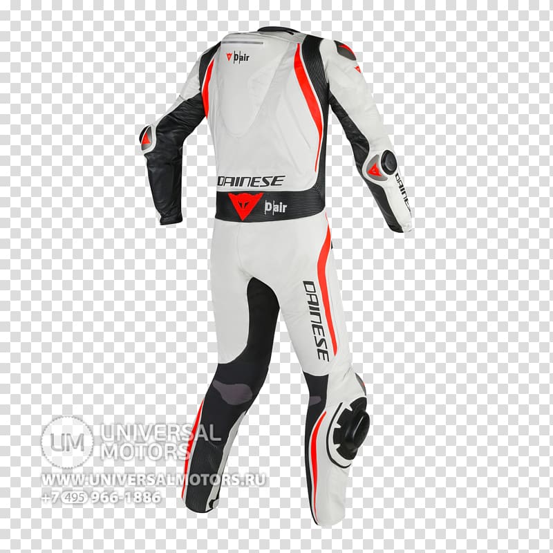 Racing suit Dainese Mugello R D-Air 1 Piece Leather Motorcycle Suit Motorcycle racing, motorcycle transparent background PNG clipart