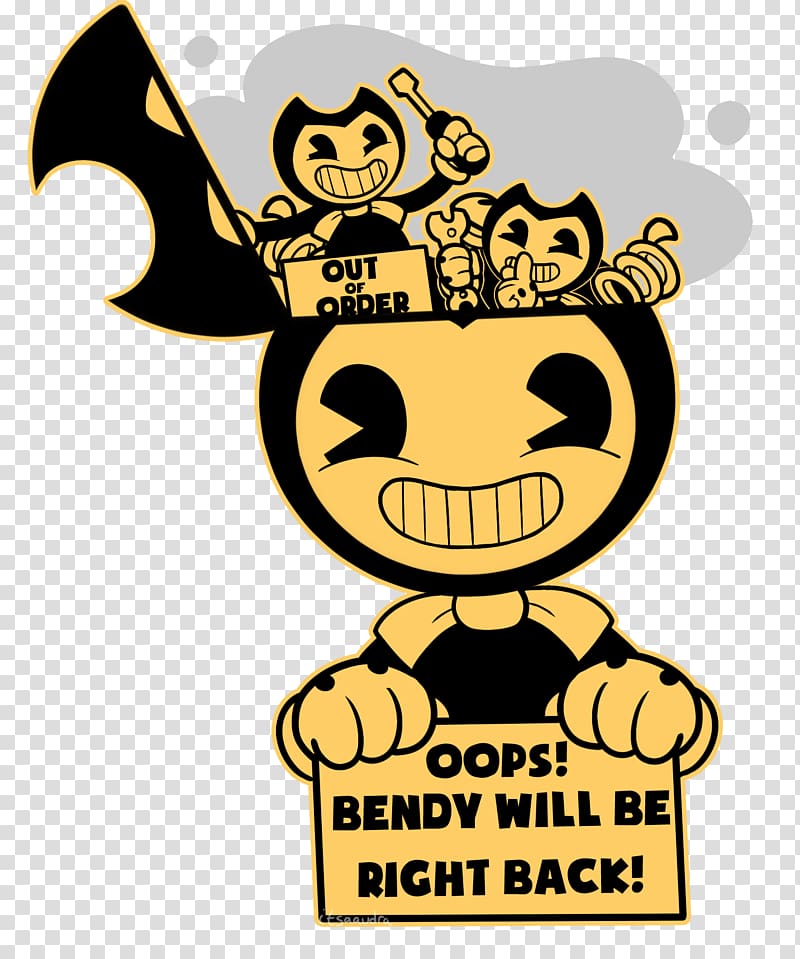 Bendy and the Ink Machine , bendy transparent background PNG clipart