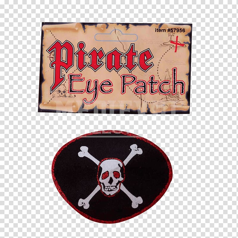Eyepatch Piracy Logo Font, pirate eye patch transparent background PNG clipart