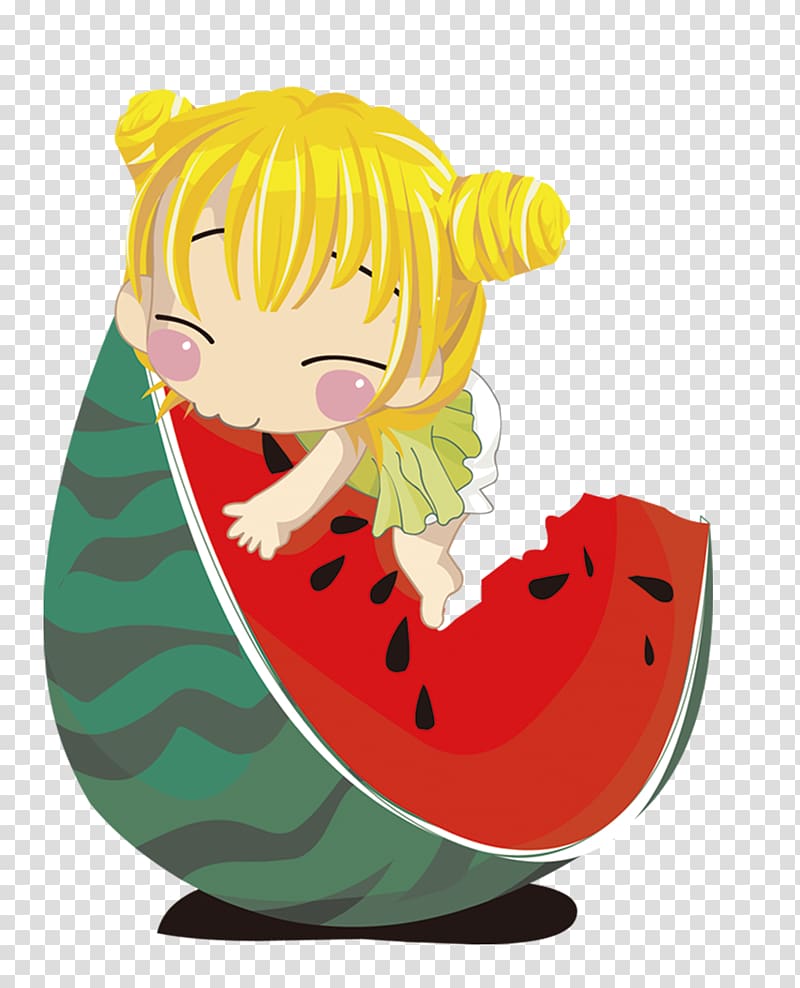 Watermelon girl | Anime Amino