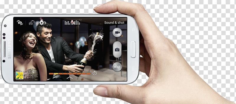 Samsung Galaxy S4 Mini Camera Smartphone Telephone Megapixel, Camera transparent background PNG clipart