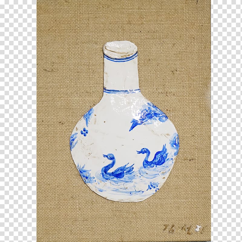 Joseon white porcelain Buncheong Blue and white pottery Moon jar 青花白瓷, Bamboo Bowl transparent background PNG clipart