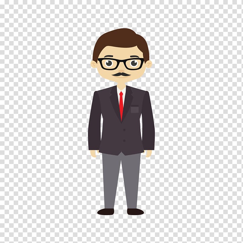 Businessperson Entrepreneurship, Wearing suits of office men transparent background PNG clipart