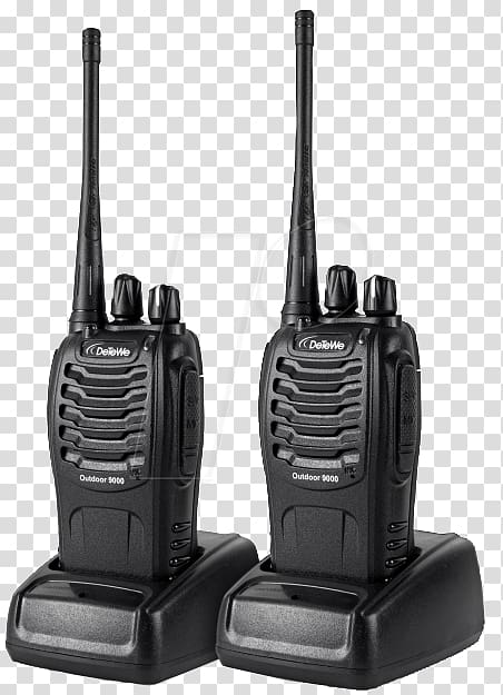 Two-way radio DeTeWe Outdoor 9000 Hardware/Electronic PMR446 Detewe Outdoor 8000 Duo Case Radio 208046 Xbox One, walkie talkie transparent background PNG clipart