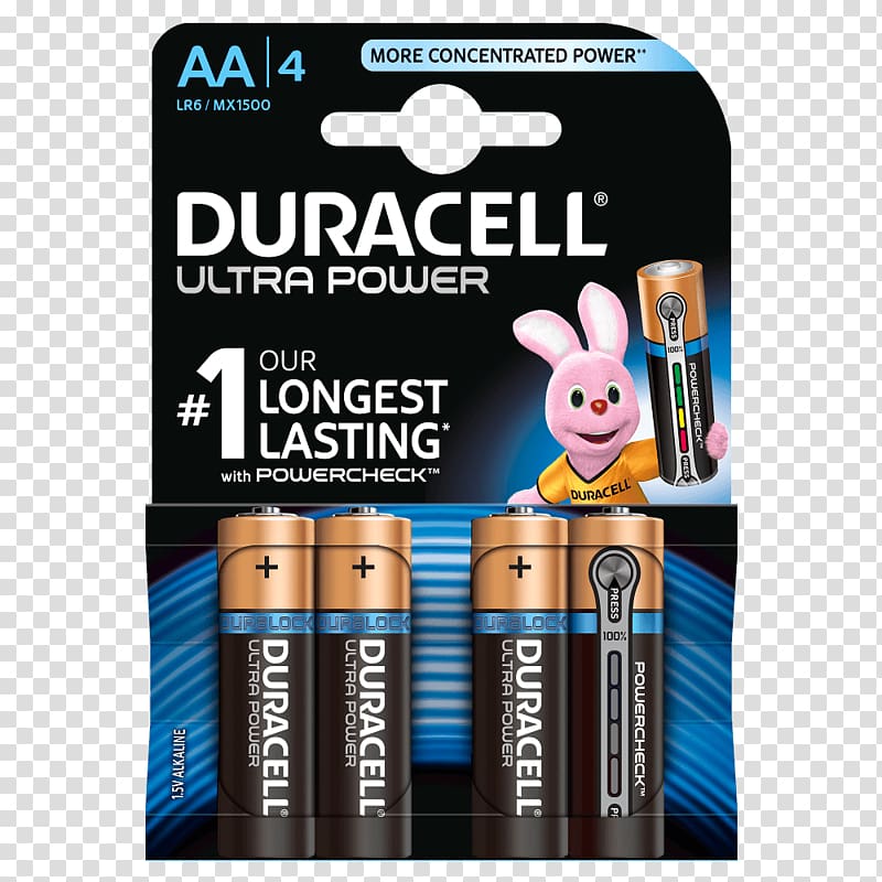 AAA battery Duracell Alkaline battery Rechargeable battery, aşçı transparent background PNG clipart