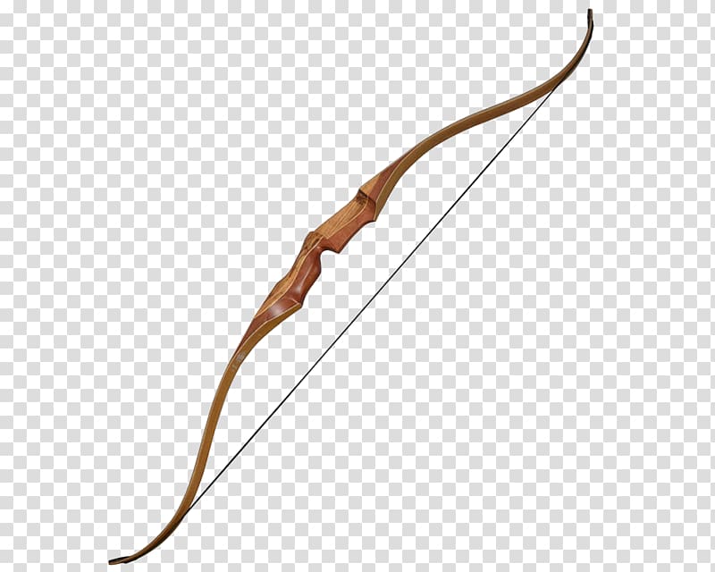 Bow and arrow Ranged weapon, Wooden bows transparent background PNG clipart