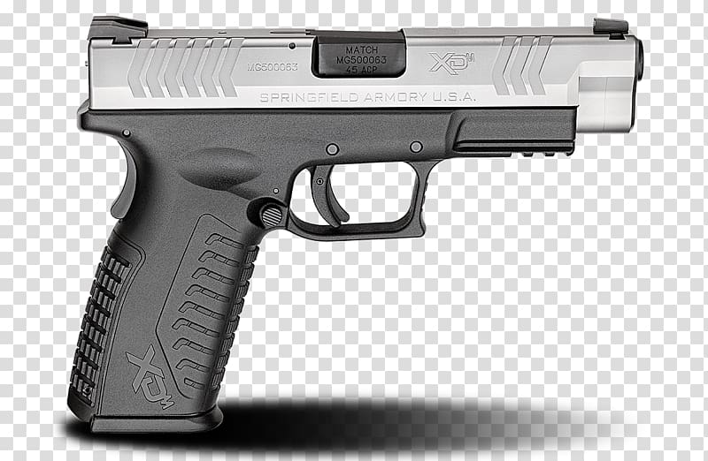 Springfield Armory XDM .40 S&W HS2000 Firearm, ammunition transparent background PNG clipart