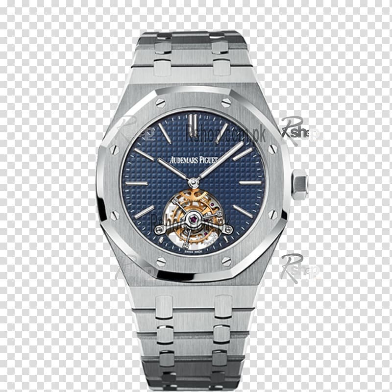 Tourbillon Audemars Piguet Automatic watch Chronograph, watch transparent background PNG clipart