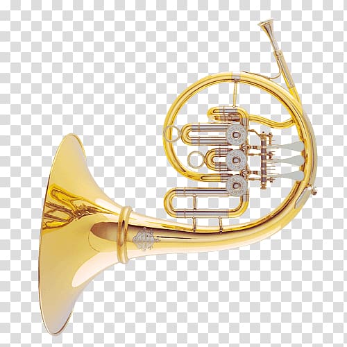 Saxhorn French Horns Tenor horn Descant, musical instruments transparent background PNG clipart