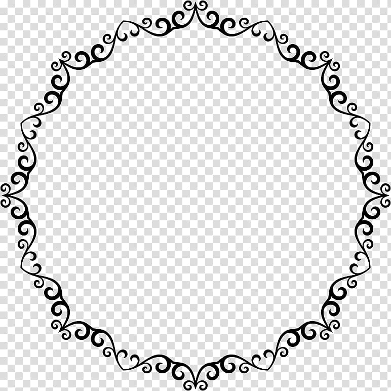 Decorative Borders Circle , circle transparent background PNG clipart