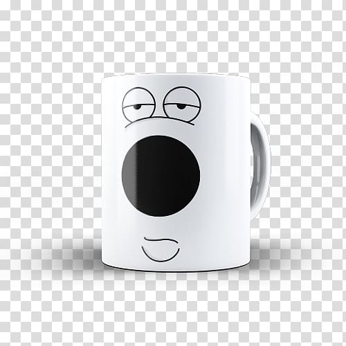 Coffee cup Mug Brian Griffin Dog, Brian Griffin transparent background PNG clipart