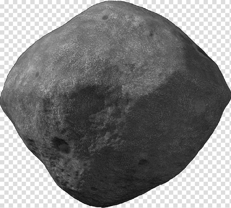 gray stone fragment, OSIRIS-REx Asteroid 101955 Bennu NASA Spacecraft, asteroid transparent background PNG clipart