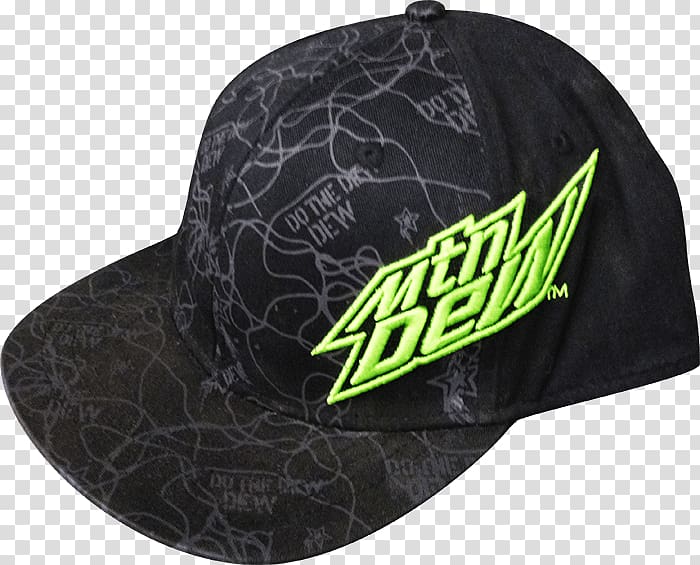 Baseball cap Mountain Dew Hat Fizzy Drinks , baseball cap transparent background PNG clipart