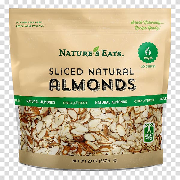 Muesli Almond meal Nut Blanching, almond transparent background PNG clipart